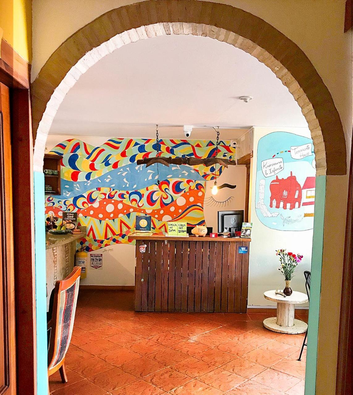 Hostal Xue Villa de Leyva Buitenkant foto